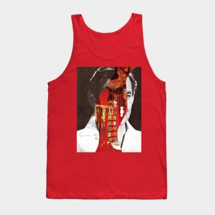 Obscured Face Tank Top